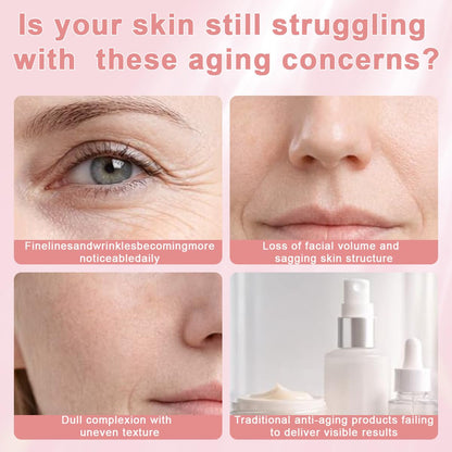 PDRN Pink Collagen Multi Balm - Hydrating Anti-Aging Moisturizer for Eyes & Neck, Smooths Fine Lines & Delivers Dewy Glow - Portable K-Beauty 2-Pack