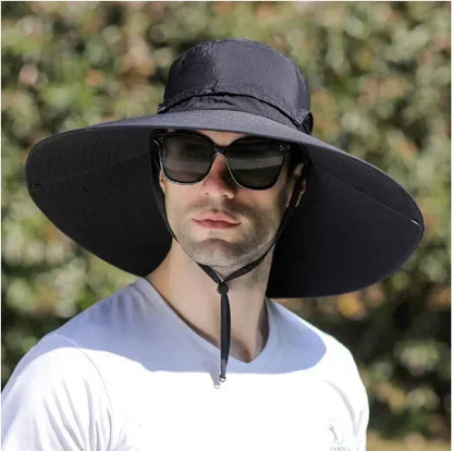 Solar-Breeze Wide-Brim Cooling Hat