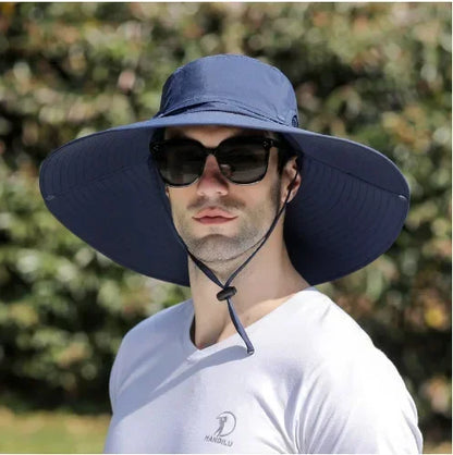 Solar-Breeze Wide-Brim Cooling Hat