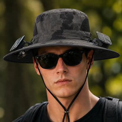 Solar Cooling Wide Brim Hat
